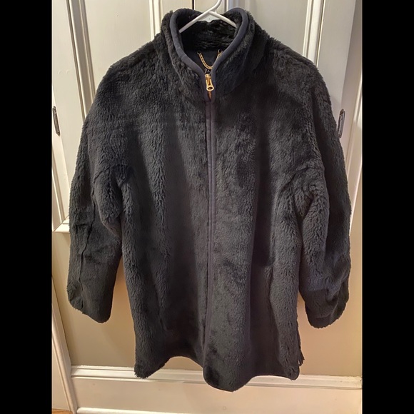 J. Crew Zip-up plush fleece coat - Picture 3 of 4